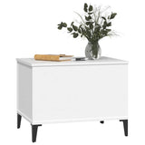 Coffee Table White 60x44,5x45 cm Engineered Wood 819572