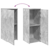 Storage Cabinet Concrete Grey 40x45x103.5 cm Engineered Wood 859036