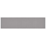 Garden Table Light Grey 400 x 100 x 73 cm Poly Rattan 3378531