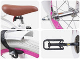 Kids Bike 14 Inches for 3-5 Years Old White 42009451