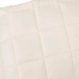 Weighted Blanket Light Cream 120x180 cm 5 kg Fabric 350752