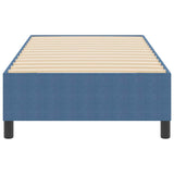 Platform Bed Frame Blue 80 x 200 cm Fabric 3337380