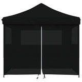 Party Tent Folding Black 292 x 292 x 315 cm Oxford Fabric 42023572