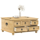 Storage Box Corona 90x78x45 cm Solid Wood Pine 4002770