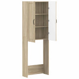 Toilet Cabinet UTRECHT Sonoma Oak 66 x 25.5 x 190 cm 897797