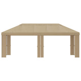 Gazebo Cover 6 x 3 m Beige Polyester 190 gsm 900423