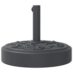 ZNTS Parasol Base for Ø38 / 48 mm Poles 25 kg Round 4007972