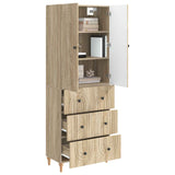 Cabinet Set 2 pcs 66 x 34.5 x 90 cm Engineered Wood 3416459