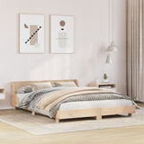 Bed Frame without Mattress 120x190 cm Small Double Solid Wood Pine 850746