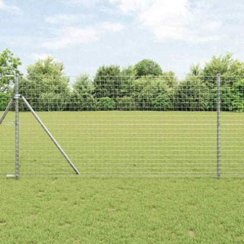 Fence Post Other 52 pcs Silver 3.2 x 3.2 x 190 cm Steel 3350158