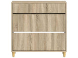 Shoe Cabinet ARNHEM 78 x 24 x 103 cm Engineered Wood Sonoma Oak 896657