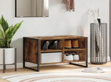 Shoe Cabinet 60 x 35 x 44 cm Engineered Wood Smoke Oak 886458