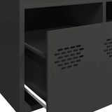 Sideboard Black 101.5x39x73.5 cm Cold-rolled Steel 851364