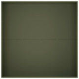 Garden Planter Olive Green 100 x 100 x 20 cm Cold-rolled Steel 8005028