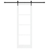 Sliding Door Manual ORKDAL White 78 x 232 cm Wood and metal 3332472