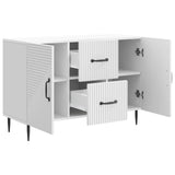 Sideboard with Drawer White 89 x 34.5 x 60 cm Engineered Wood 894885