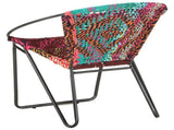Circle Chair Multicolours Chindi Fabric 286609