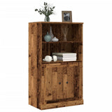 Highboard Old Wood 60x35.5x103.5 cm Engineered Wood 857147