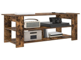 TV stand Smoked Oak 100 x 40 x 50 cm 8000392