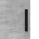 Bathroom Cabinet with Storage Concrete Grey 30 x 35 x 192 cm 883337