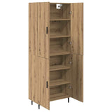 Highboard 2 pcs Artisan Oak 69.5 x 34 x 180 cm Engineered Wood 3415876