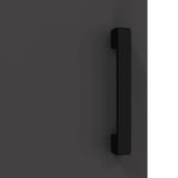Kitchen Storage HATTEM Black 90 x 50 x 92 cm Steel 874982