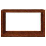 Firewood Rack 100x40x60 cm Weathering Steel 850988