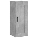 Highboard Concrete Grey 34,5x34x180 cm Engineered Wood 3200325