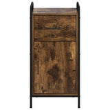 Sideboard Smoked Oak 40 x 33 x 80.5 cm Engineered Wood 8013808