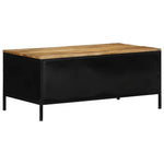 Coffee Table with Drawer Brown 90 x 50 x 40 cm Solid Mango wood 4019636