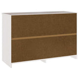 Chest of Drawers with Drawer Drammen White 111 x 43 x 73.5 cm 42003051