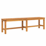 Garden Dining Set 5 pcs Brown Solid Acacia Wood 3154118
