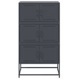 Sideboard Anthracite 68.5x38.5x123.5 cm Steel 846490