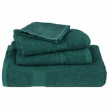 Sauna Towels 10 pcs "FROGN" Green 80x200 cm 100% Cotton 136865