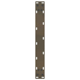 Coffee Table Legs U-Shaped 2 pcs Natural Steel 50x cm Steel 4013139