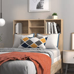 ZNTS Headboard Cabinet Sonoma Oak 100x19x103.5 cm 811847