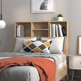 ZNTS Headboard Cabinet Sonoma Oak 100x19x103.5 cm 811847