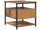 Bedside Cabinet 2 pcs Old Wood 40 x 42 x 56 cm Engineered Wood 881875