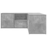 Corner Cabinet Concrete Grey 200x40x45 cm Engineered Wood 3307831