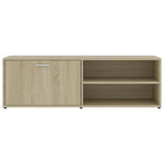 TV Cabinet Sonoma Oak 120x34x37 cm Engineered Wood 801155