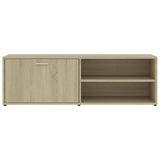 TV Cabinet Sonoma Oak 120x34x37 cm Engineered Wood 801155