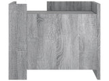 Bedside Cabinet Grey Sonoma 45x50x50 cm Engineered Wood 848302