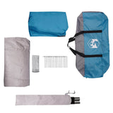 Family Tent Cabin 6-Person Blue Waterproof 4100668