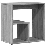 ZNTS Side Tables 2 pcs Grey Sonoma 50x30x50 cm Engineered Wood 840566