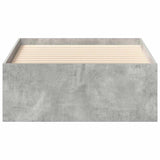 Bed Frame without Mattress Concrete Grey 90x200 cm 3203827