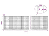 Gabion with 5 mm Wire and 5x5 cm Mesh 950x20x100 cm 3464077