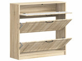 Shoe Cabinet UTRECHT 78 x 24 x 100 cm Engineered Wood 897757