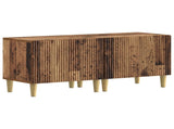 5 Piece LED TV Cabinet Old Wood Engineered Wood 3416607