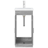 Bathroom Vanity with Sink Grey Sonoma 42 x 40 x 84.5 cm 890677