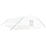 Greenhouse with Steel Frame White 72 m² 12x6x2.85 m 3188120